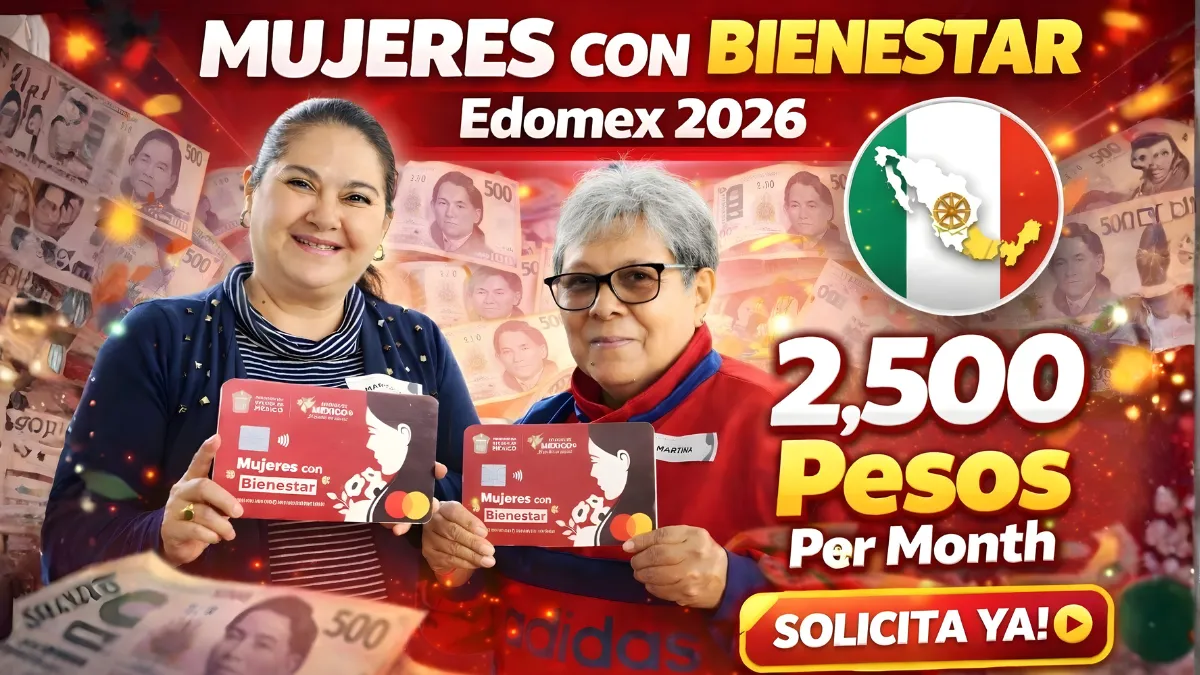Mujeres con Bienestar Edomex 2026