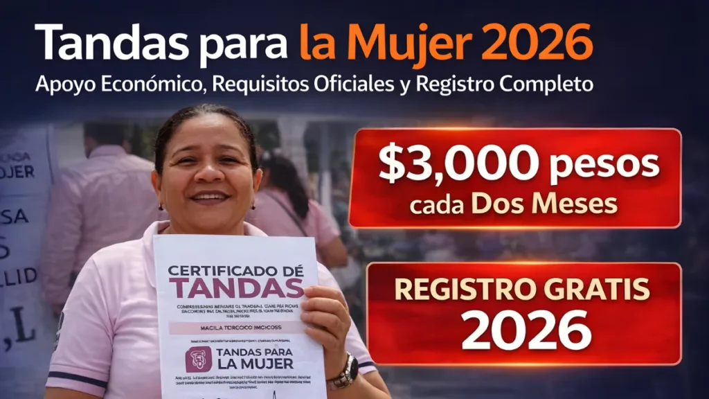 Imagen actual: Tandas para la Mujer 2026