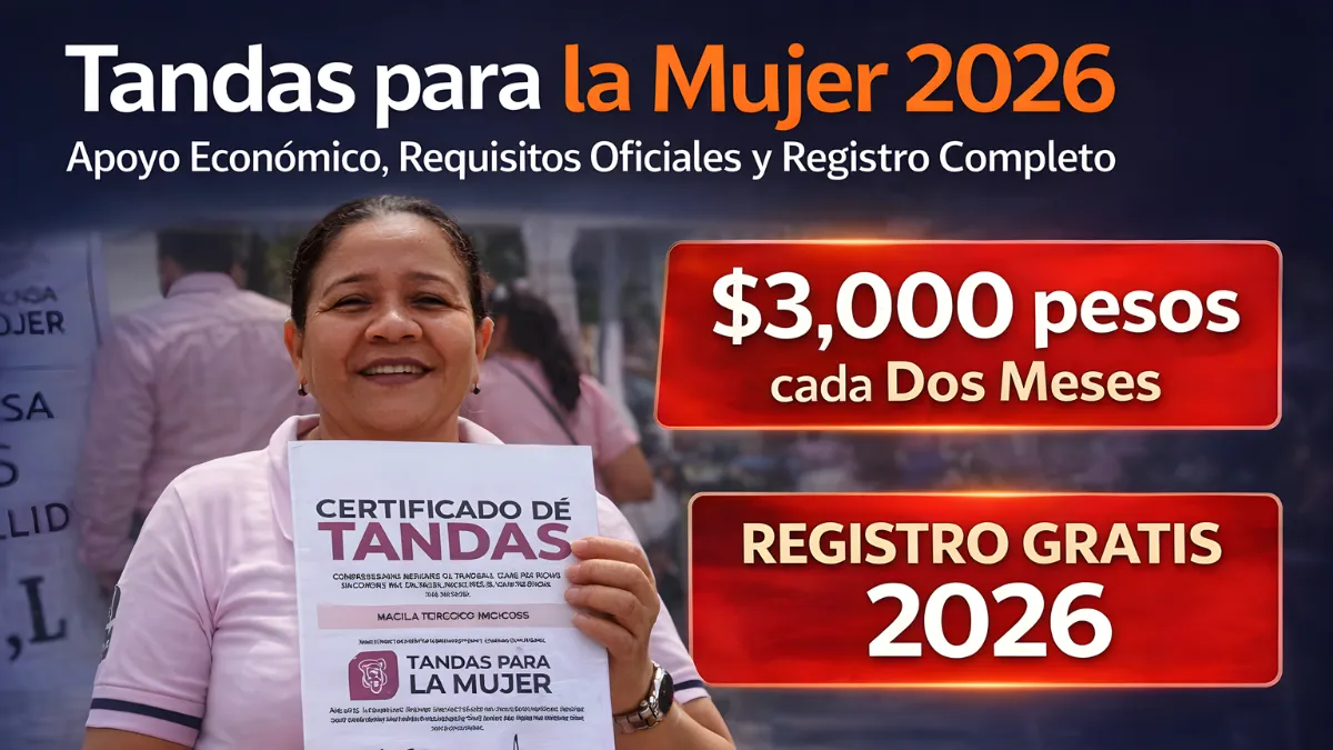 Tandas para la Mujer 2026